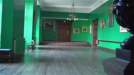 The Upper Gallery on the first floor of Carbisdale Castle Youth Hostel